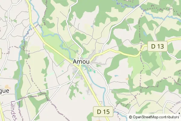 Mapa Amou