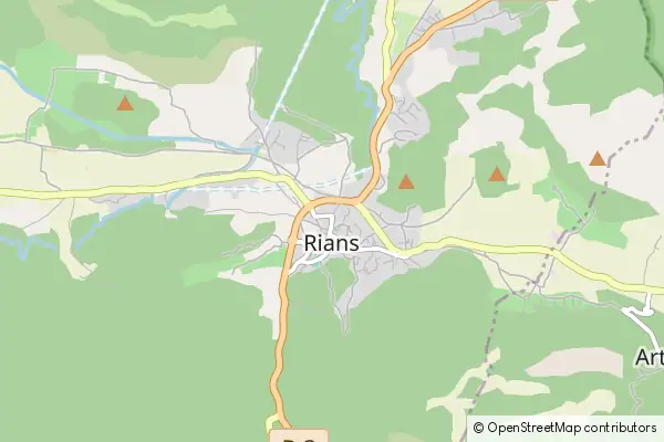 Mapa Rians