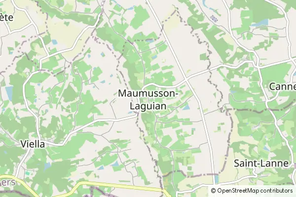 Mapa Maumusson-Laguian