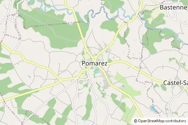 Mapa Pomarez