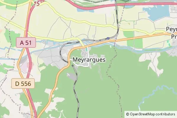 Mapa Meyrargues