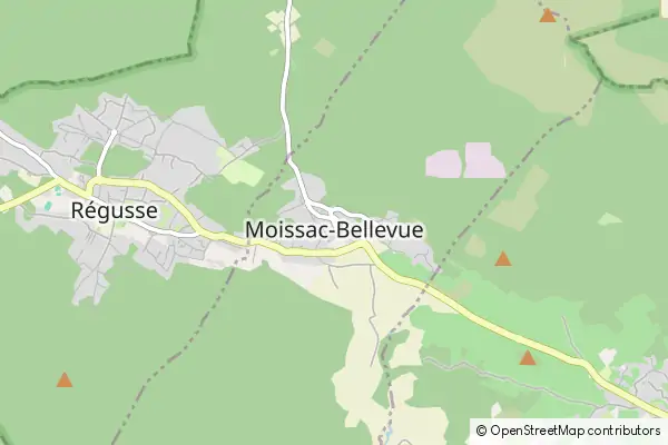 Mapa Moissac-Bellevue