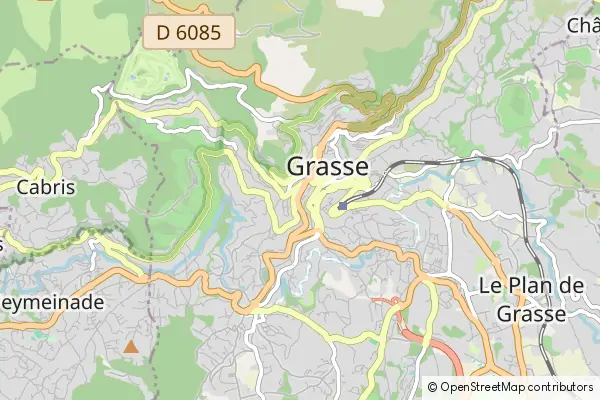 Mapa Grasse