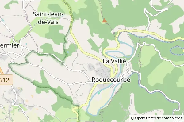 Mapa Roquecourbe