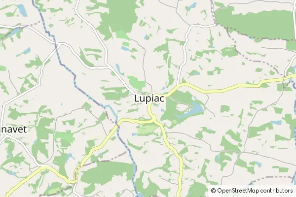 Mapa Lupiac