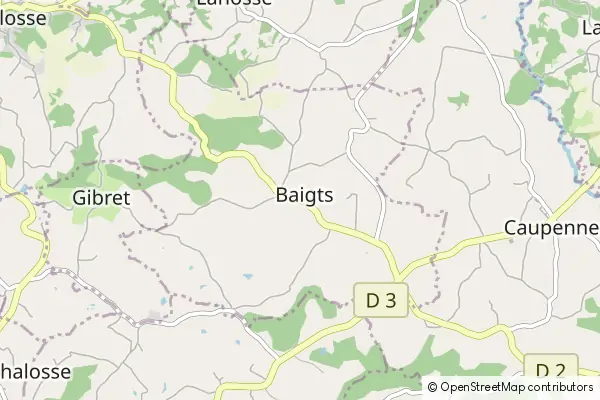 Mapa Baigts