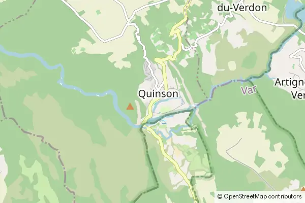 Mapa Quinson