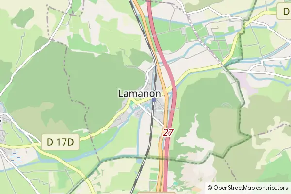 Mapa Lamanon