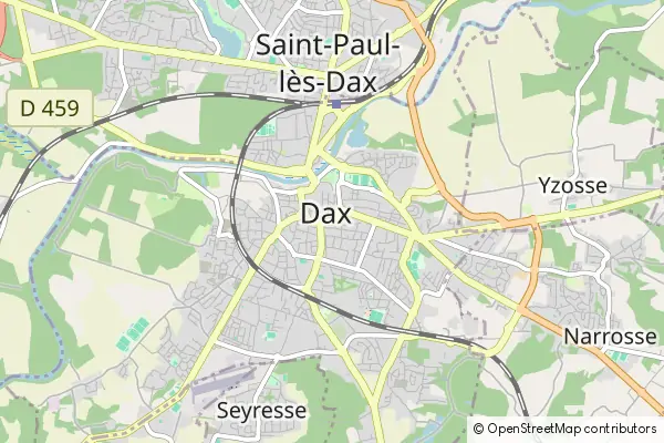 Mapa Dax