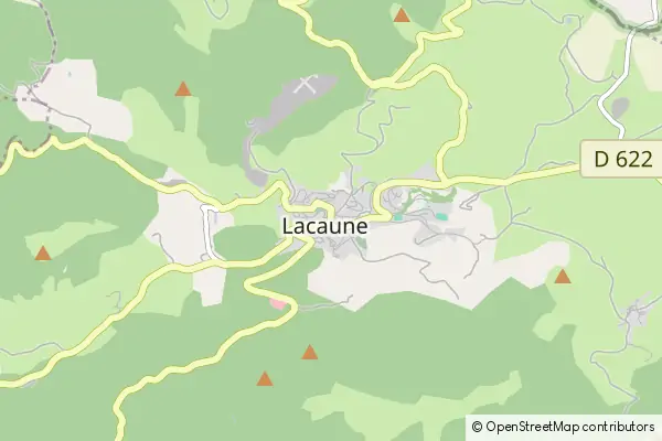 Mapa Lacaune