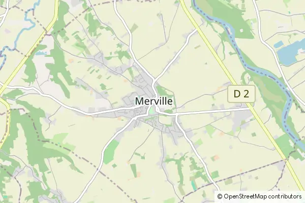 Mapa Merville