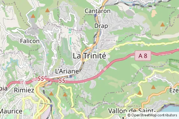 Mapa La Trinité