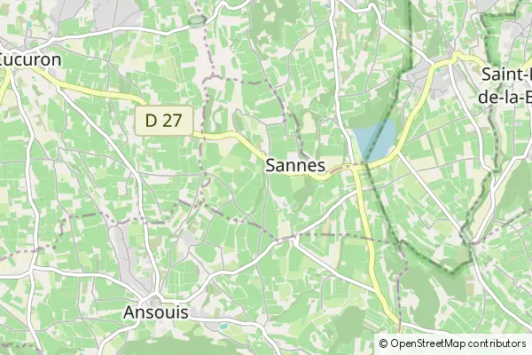 Mapa Sannes