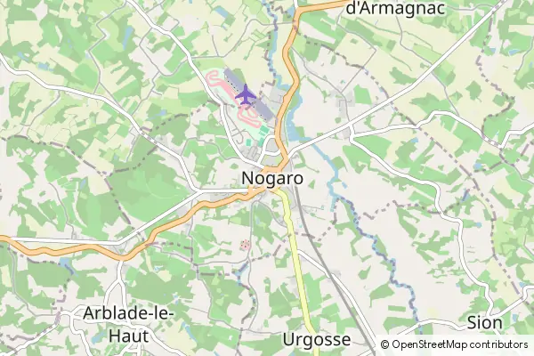 Mapa Nogaro