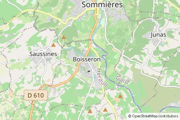 Mapa Boisseron