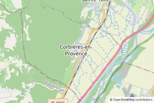 Mapa Corbieres