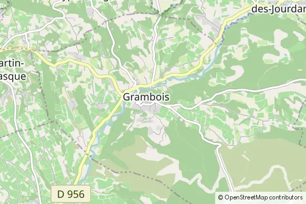 Mapa Grambois