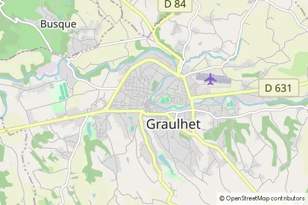 Mapa Graulhet