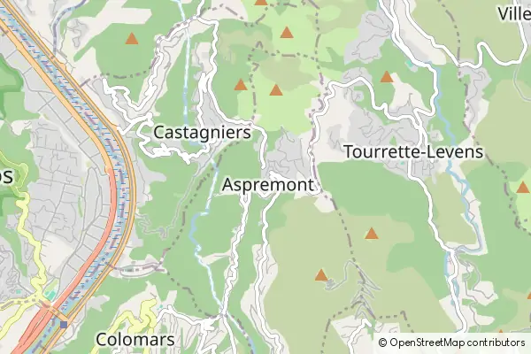 Mapa Aspremont