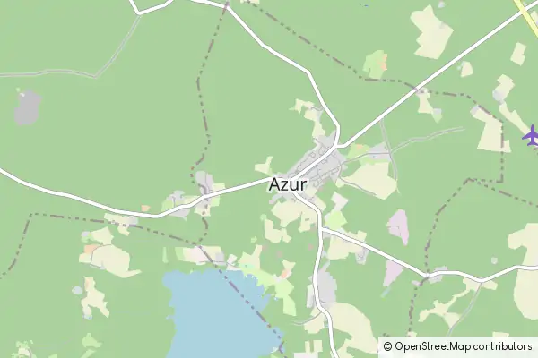 Mapa Azur