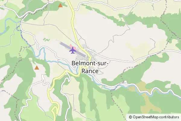 Mapa Belmont-sur-Rance