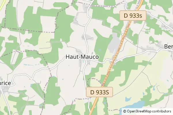 Mapa Haut-Mauco