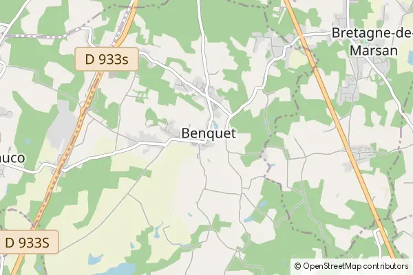 Mapa Benquet