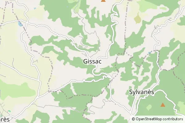 Mapa Gissac