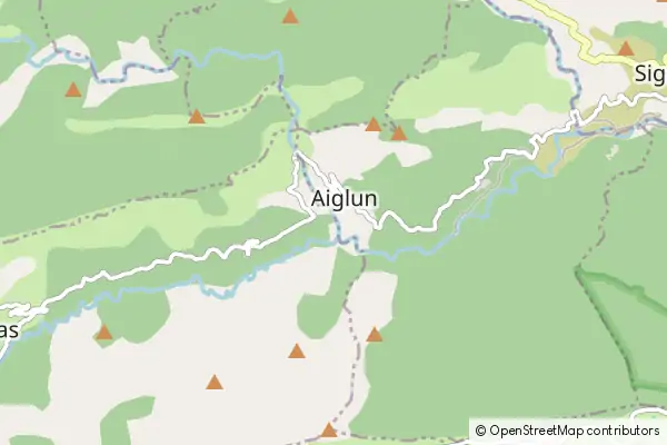 Mapa Aiglun