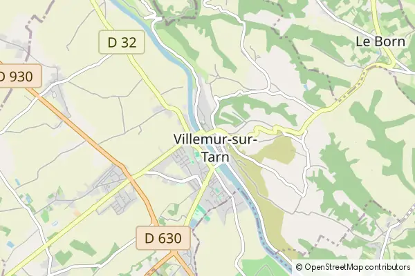 Mapa Villemur-sur-Tarn