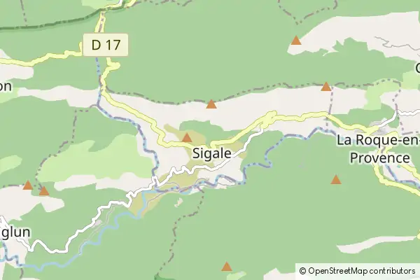 Mapa Sigale