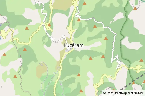 Mapa Lucéram