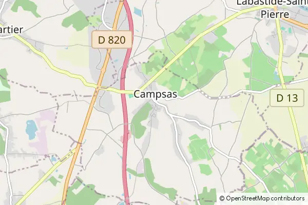 Mapa Campsas