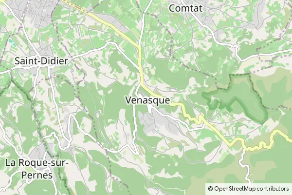 Mapa Venasque