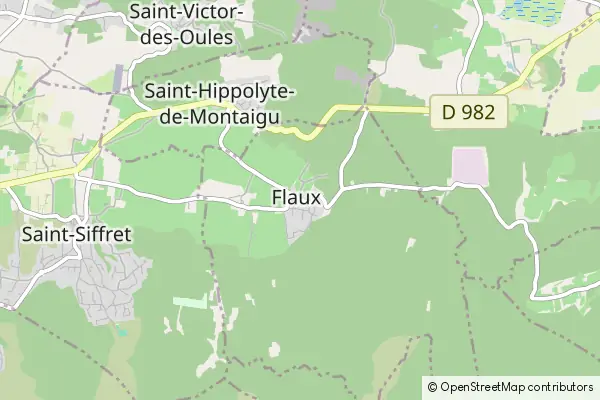 Mapa Flaux