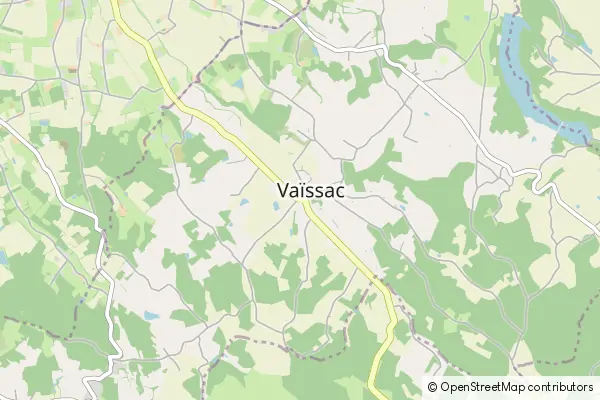 Mapa Vaïssac