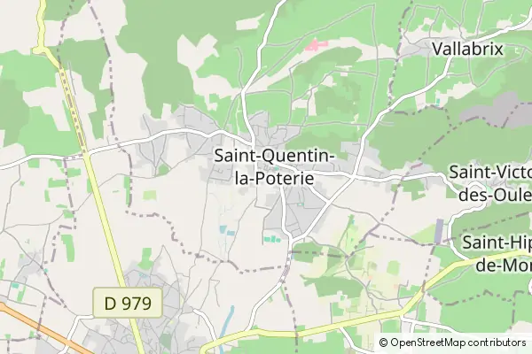 Mapa Saint-Quentin-la-Poterie