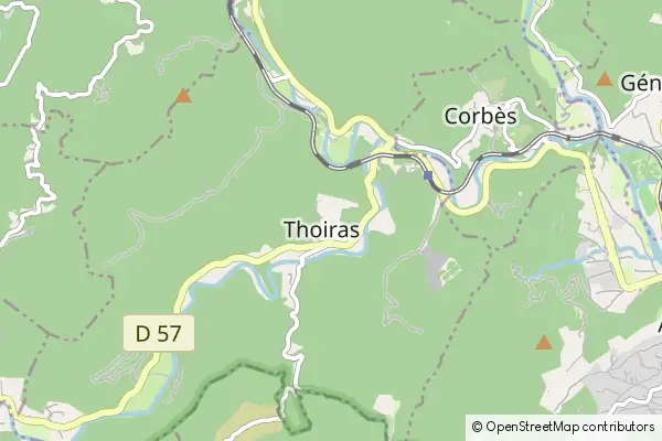 Mapa Thoiras