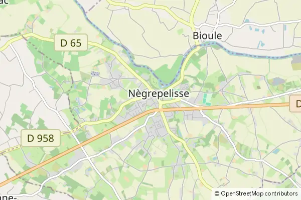 Mapa Nègrepelisse