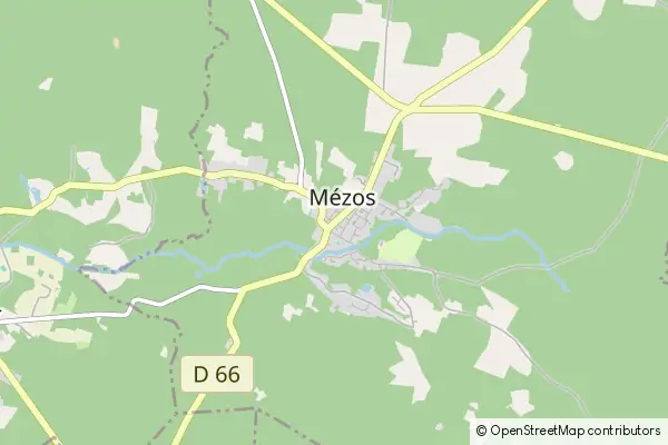 Mapa Mézos