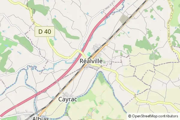 Mapa Réalville