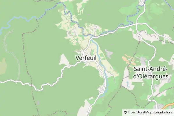 Mapa Verfeuil