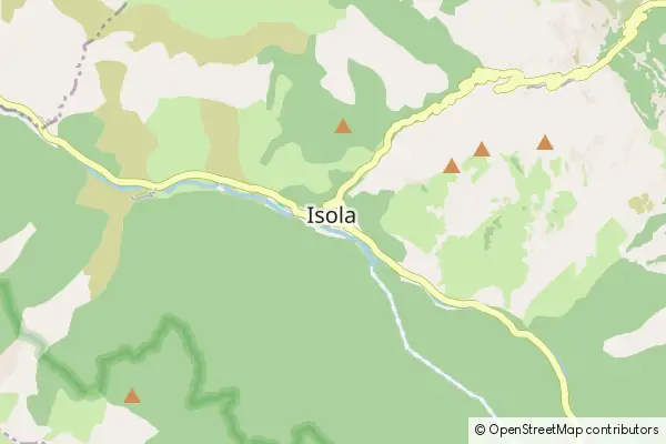 Mapa Isola