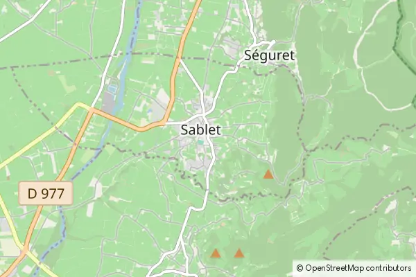 Mapa Sablet