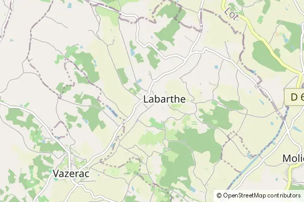 Mapa Labarthe