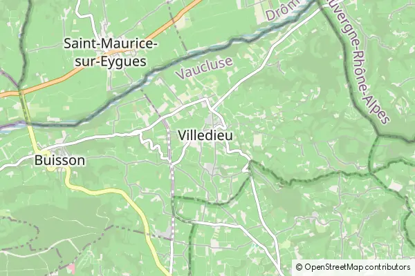 Mapa Villedieu