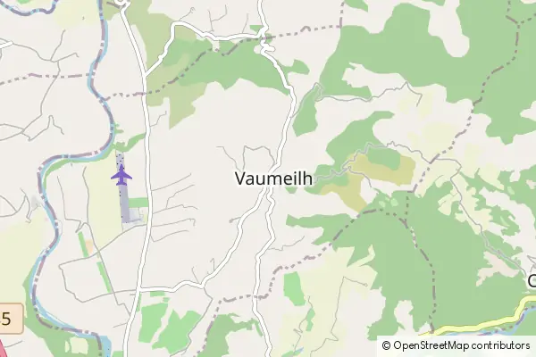 Mapa Vaumeilh