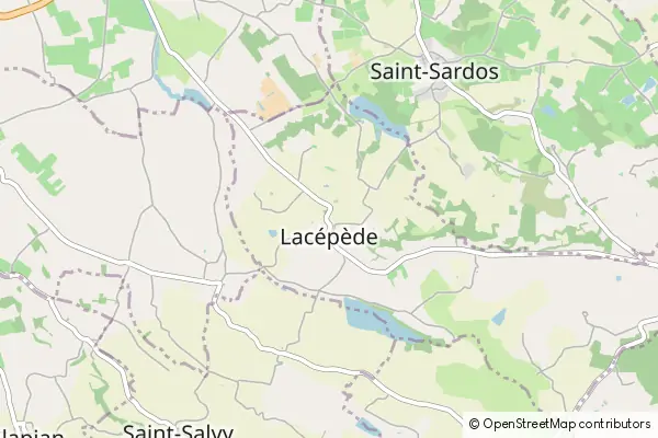 Mapa Lacépède