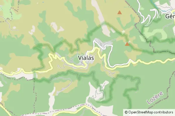 Mapa Vialas