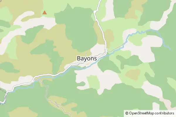 Mapa Bayons